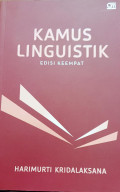 Kamus linguistik : edisi keempat tahun 2023