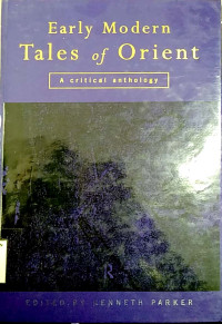 Image of Early modern tales of orient : a critical anthology