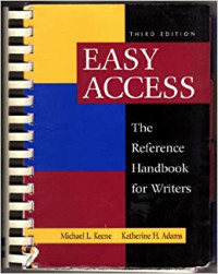 Easy Access The Reference Handbook for Writers