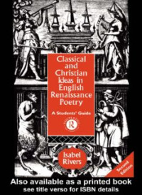 Classical and christian ideas in english renaissance poetry