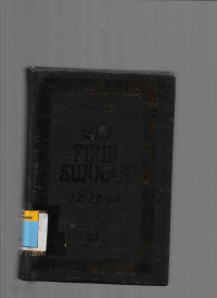 Fikih Sunnah jilid 12-13-14 tahun 1987