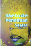 Metode penelitian sastra : analisis struktur puisi tahun 2010