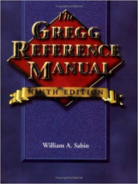 The gregg reference manual ninth edition