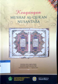 Image of Keagungan mushaf al-qur'an nusantara